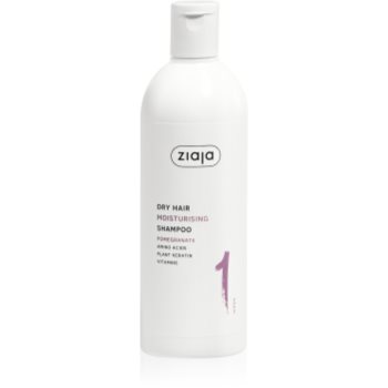 Ziaja Plant Essentials Pomegranate sampon hidratant pentru par uscat - imagine 2